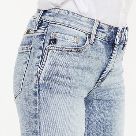 KanCan Women’s Nadia Mid Rise Y2K Bootcut Jeans - Size 29 - Picture 7 of 7